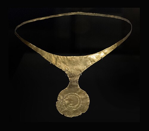 アルガリ文化の金のティアラ、スペイン、紀元前1600年