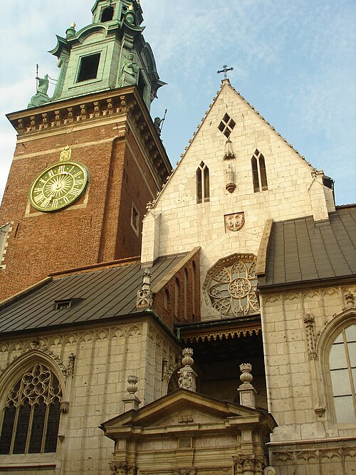 1320年に国王は新しいヴァヴェル大聖堂の建設を開始しました。[39]