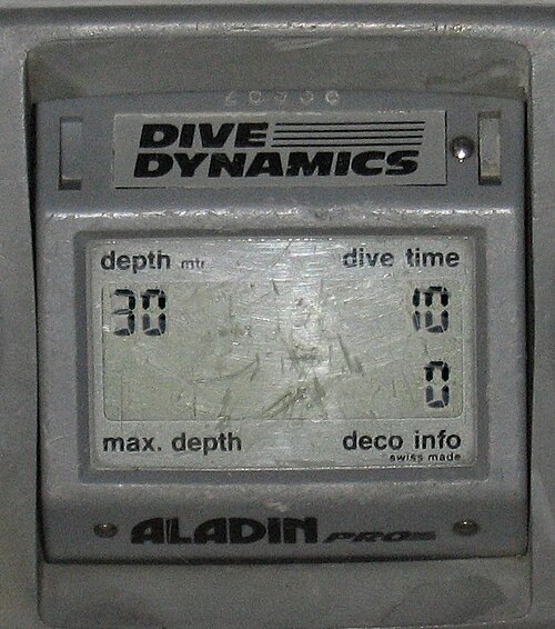 Aladin ProのLCDディスプレイのクローズアップ画像