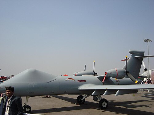 エアロ インディア 2009 の BAE システムズ マンティス