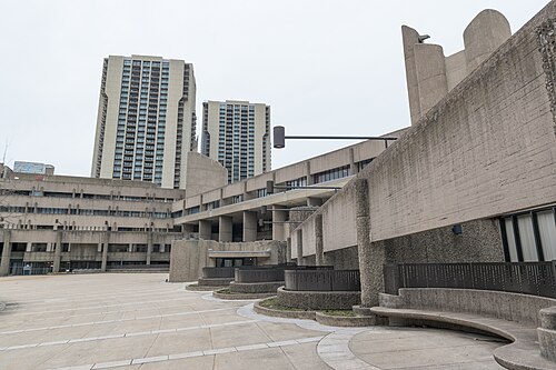 内部広場の上部