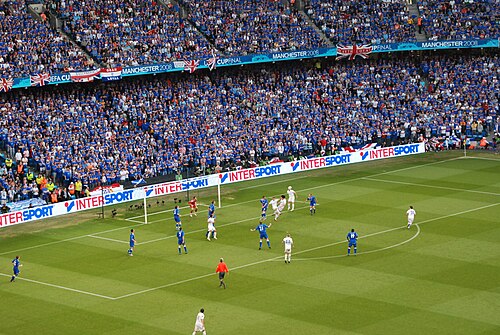 レンジャーズが出場した2008年のマンチェスターでのUEFAカップ決勝戦