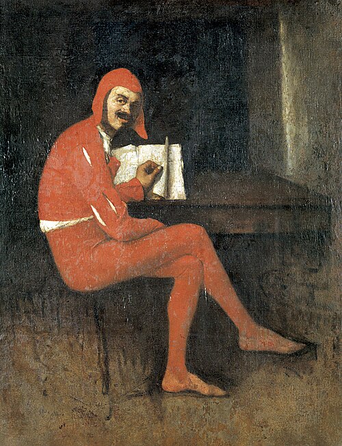 道化師（メフィストフェレス）、1870年