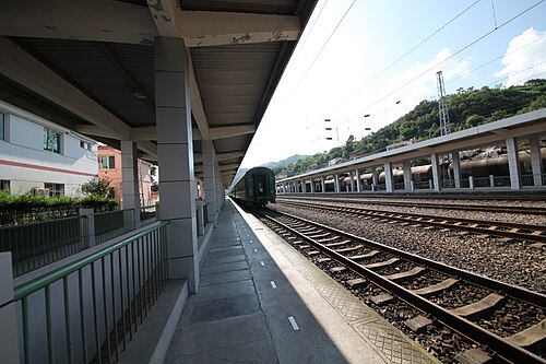 陽平関・安康鉄道沿線の駅