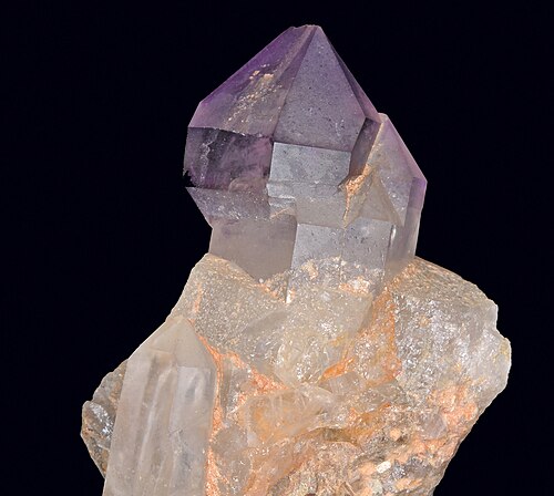 笏付き水晶