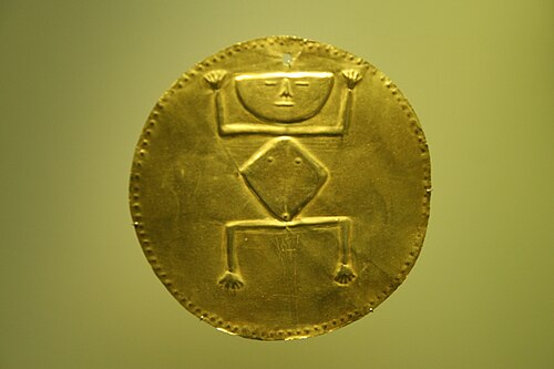 金の皿