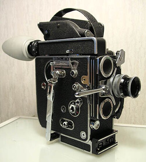 16 mm スプリング巻き Bolex H16 レフレックスカメラ