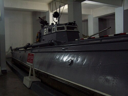 重巡洋艦ボルティモアを沈めたとされる北朝鮮の第21魚雷艇。