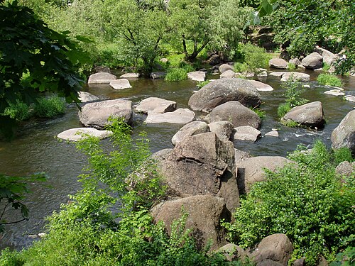 市立公園のウジ川