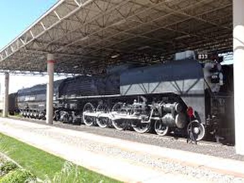 UP #833、FEF-2型蒸気機関車、ユニオン・パシフィック鉄道FEF-3型844号機の姉妹機