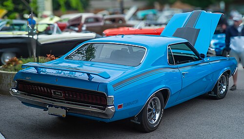 1970年製クーガー エリミネーター コンペティションブルー