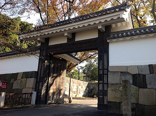北の丸公園の田安門入口