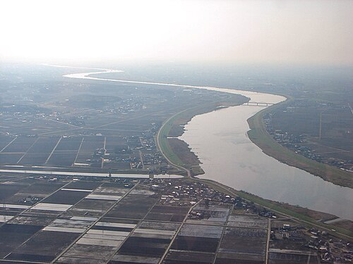 成田・河内の利根川