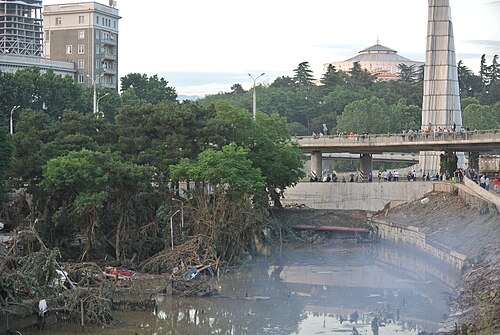 洪水の後