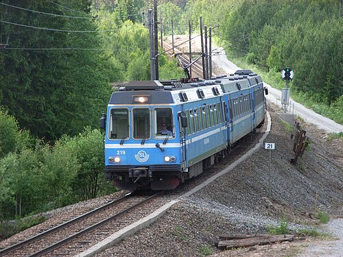 リドボで電車に乗る