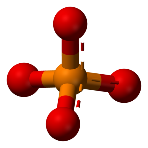 PO3−4リン酸またはオルトリン酸