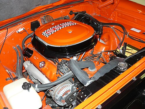 440立方インチ6バレルエンジン