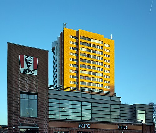 フランス、ルーベにあるKFC。