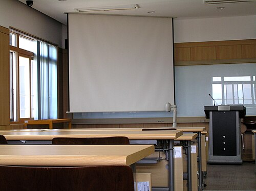 大学内の講堂の一つ