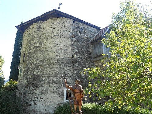 Peggesbichlturm, Oberwölz, early D bastion, probably c. 1317.
