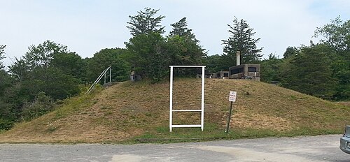 第二次世界大戦中に建設された地雷壕