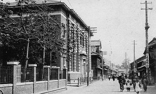 釜山の旧支店。1909年から1945年まで第一銀行が所有していたが、後に取り壊された。
