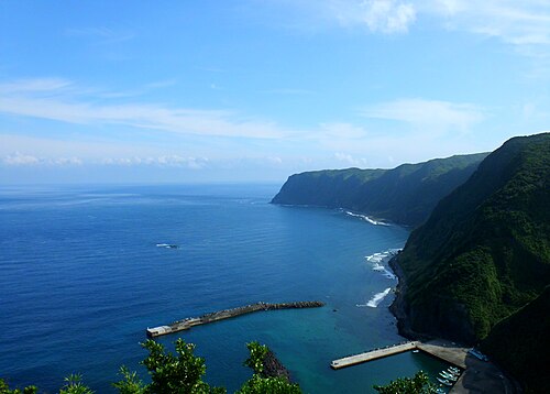 八丈島の景色
