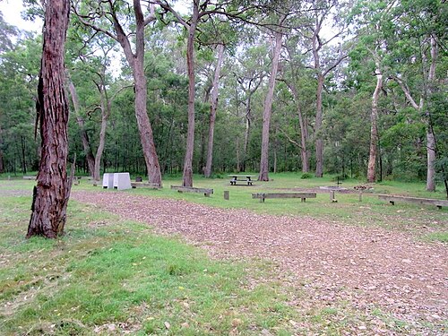 ワドビリガ国立公園のキャンプ場