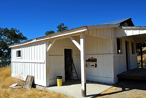 狩猟や釣りに使われた歴史的な小屋