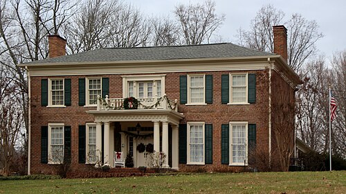 フェブラリー・ヒル、ウェスト・カレッジ・ストリート102番地、1840年頃