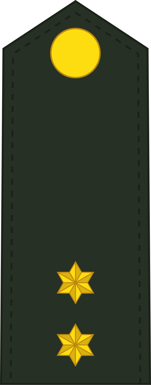 一等中尉（オランダ王立陸軍）