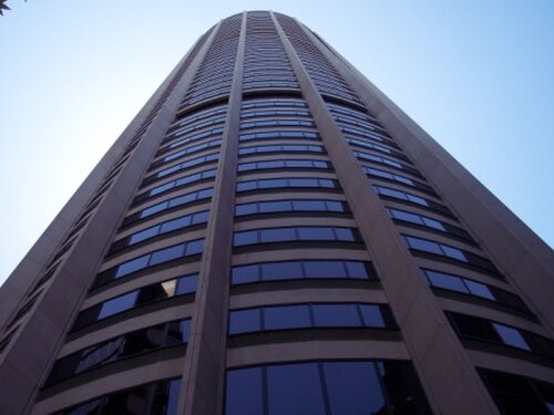 Australia Square, Sydney. Completed 1967. Australia's first true modern skyscraper.