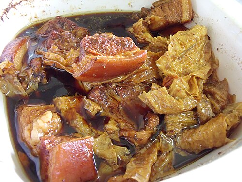 中華風豚バラ肉の煮込み