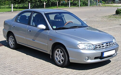 フェイスリフト Kia Shuma (ドイツ)