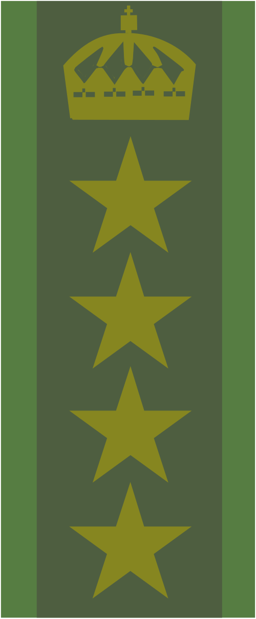 Överste av 1. グレーデン (スウェーデン軍)