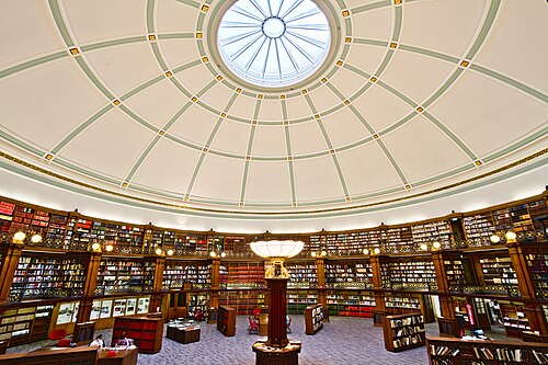 ピクトン図書館の閲覧室（1875～79年、グレード II*）