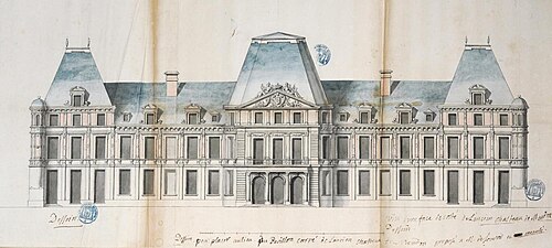 正面外観 1685年頃～1690年頃