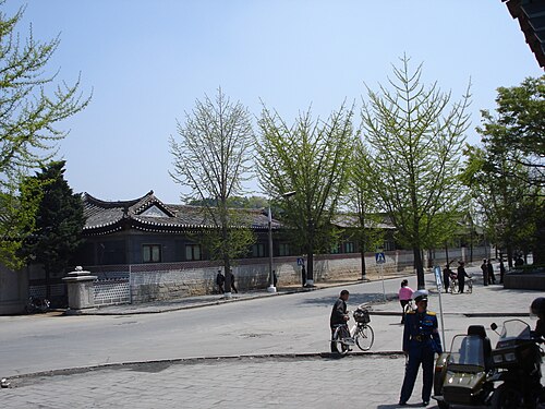開城の脇道