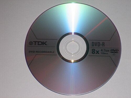 空のDVD