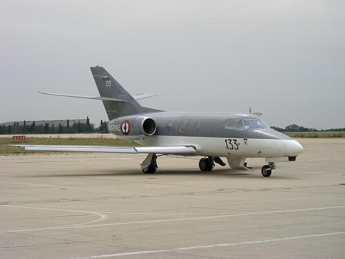 BAN Nîmes-Garons の Escadrille 57S の Dassault Falcon 10MER。