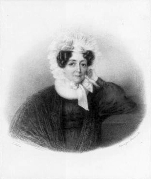 マリア・アンナ・ラーガー、アダムの妻（ユリウス・ルートヴィヒ・ゼバース作、1826年から1837年の間に描かれた肖像画）