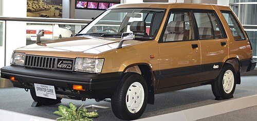 トヨタ スプリンター カリブ（日本）