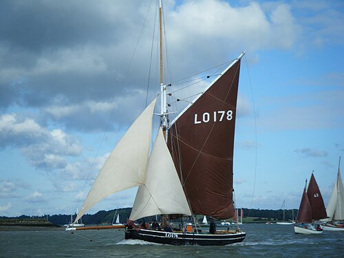 1903年にブライトリングシーのオルダスが建造したバウリー・ボナ（LO178）