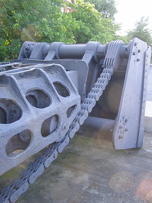 ヒューレット アンローダー バケット シャフト