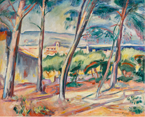 La Ciotat; by Othon Friesz; 1907; oil on canvas, 65.7 by 81&nbsp;cm.; unknown collection