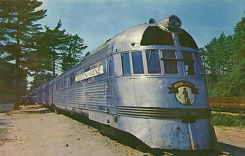 1957年に引退したエダヴィルの列車