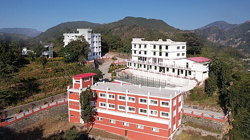 ヒマラヤ工科大学のキャンパス風景