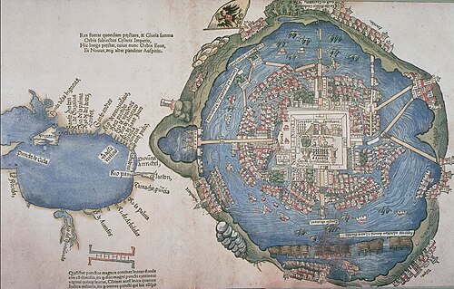 テノチティトラン 1524年。