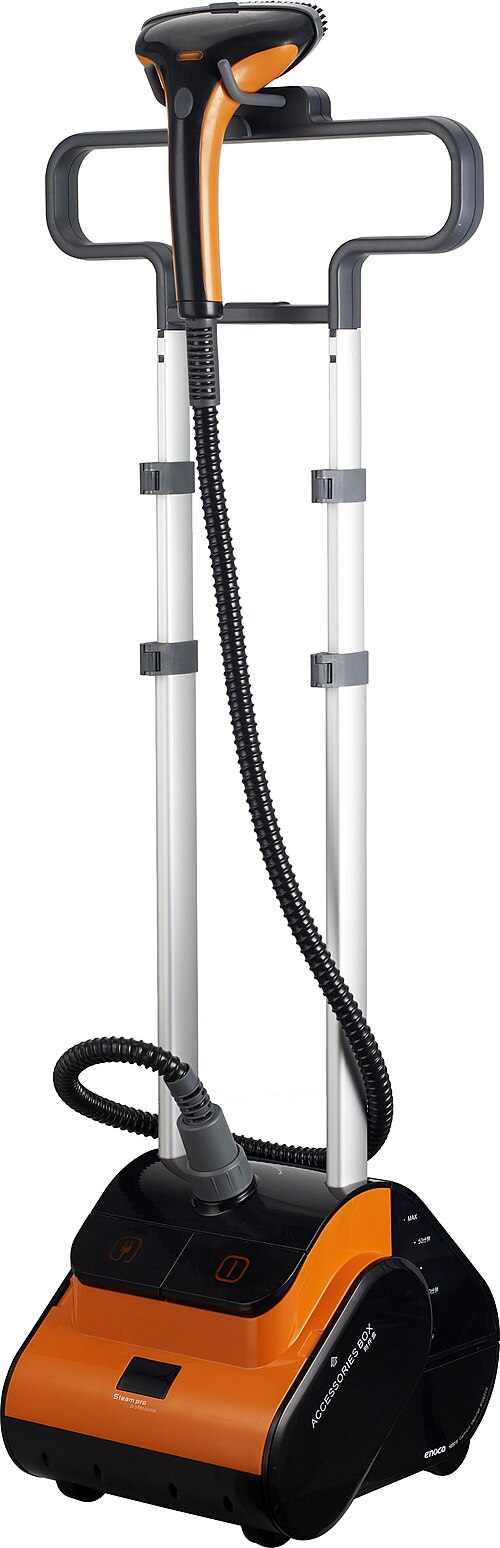 衣類スチーマーと衣類バレットが一体化