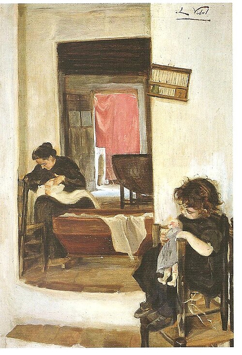 母性、1897年頃